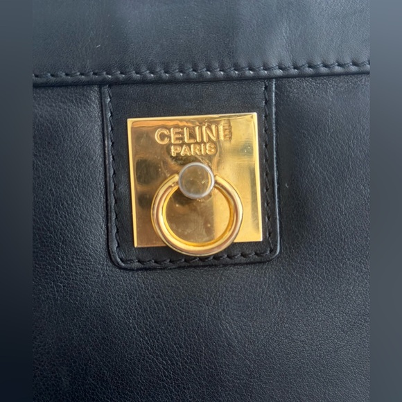 Authentic Celine Genuine Calfskin Leather Clutch with COA - Picture 2 of 10
